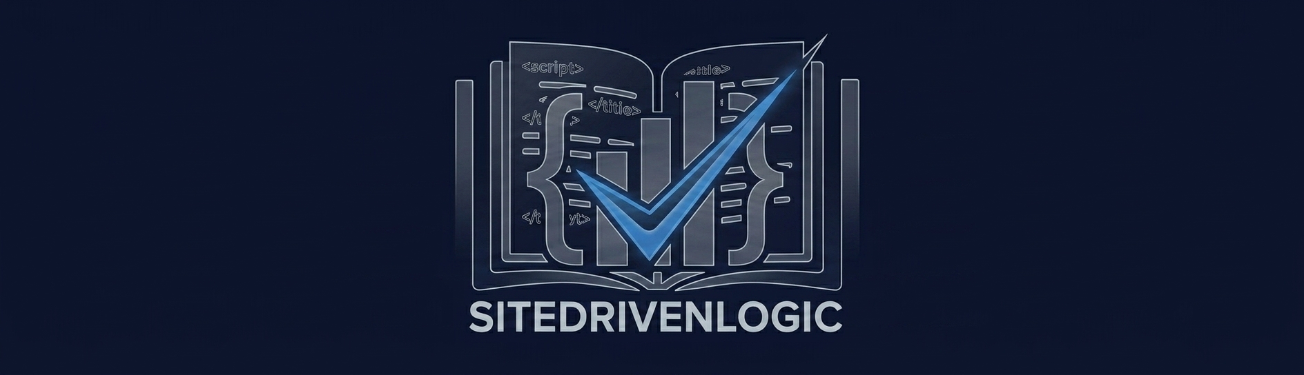 SiteDrivenLogic SEO and website design logo